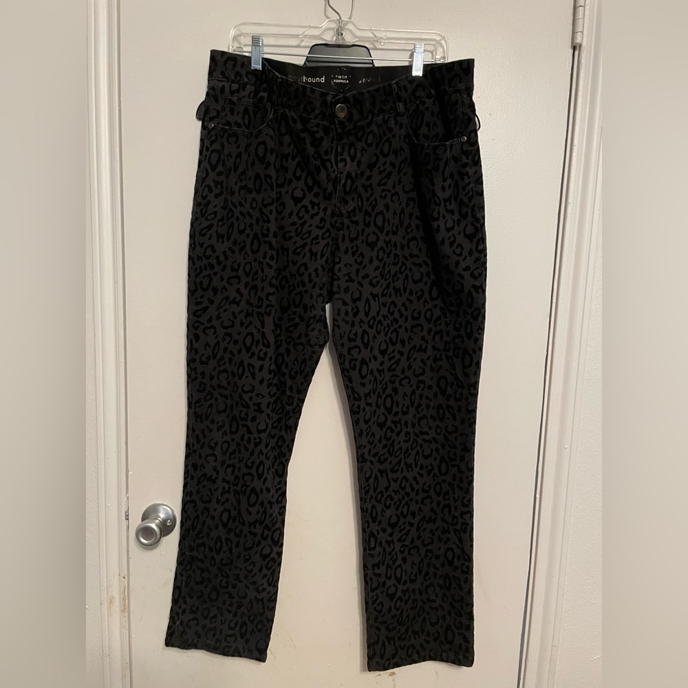 Leopard print Westbound pants.